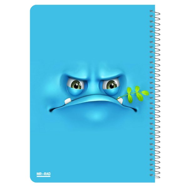 دفتر مشق مستر راد مدل ایموجی طرح عصبانی کد 1568 Emoji