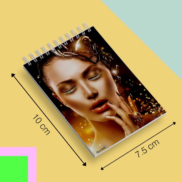 دفترچه یادداشت مستر راد 50 برگ طرح هنری کد 1202 - Image 2