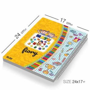 دفتر شطرنجی مستر راد مدل فیوری طرح کودک کد fiory 1723