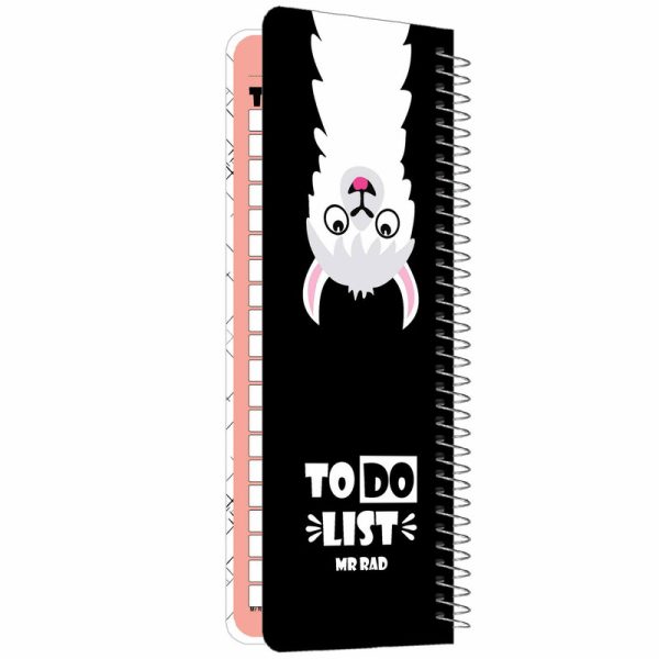 دفترچه یادداشت مستر راد مدل to do list طرح لاما کد fiory 1900 - Image 3