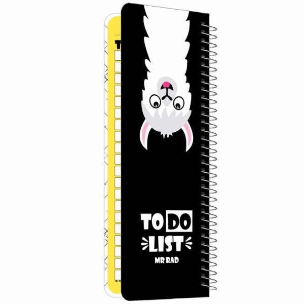 دفترچه یادداشت مستر راد مدل to do list طرح لاما کد fiory 1900 - Image 4