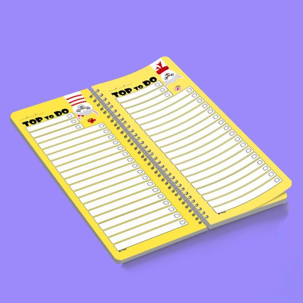 دفترچه یادداشت مستر راد مدل to do list طرح لاما کد fiory 1900 - Image 7