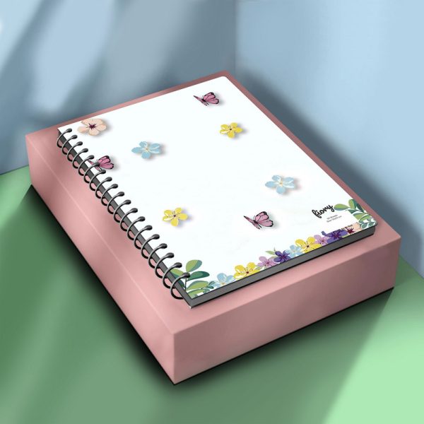دفتر مشق 50 برگ مستر راد طرح شاپرک کد 2729 fiory