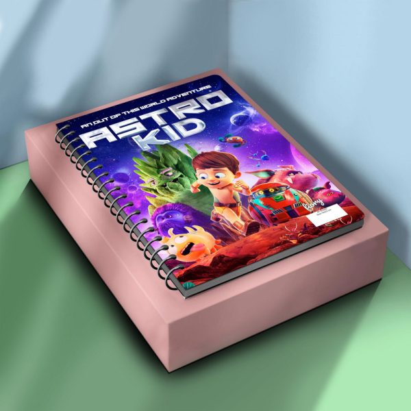 دفتر نقاشی 40 برگ مستر راد طرح بچه فضایی astro kid کد fiory 2796