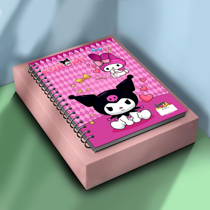 دفتر مشق 50 برگ مستر راد طرح کورومی و ملودی کد fiory 2550