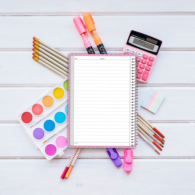 دفتر مشق 50 برگ مستر راد طرح کورومی و ملودی کد fiory 2550