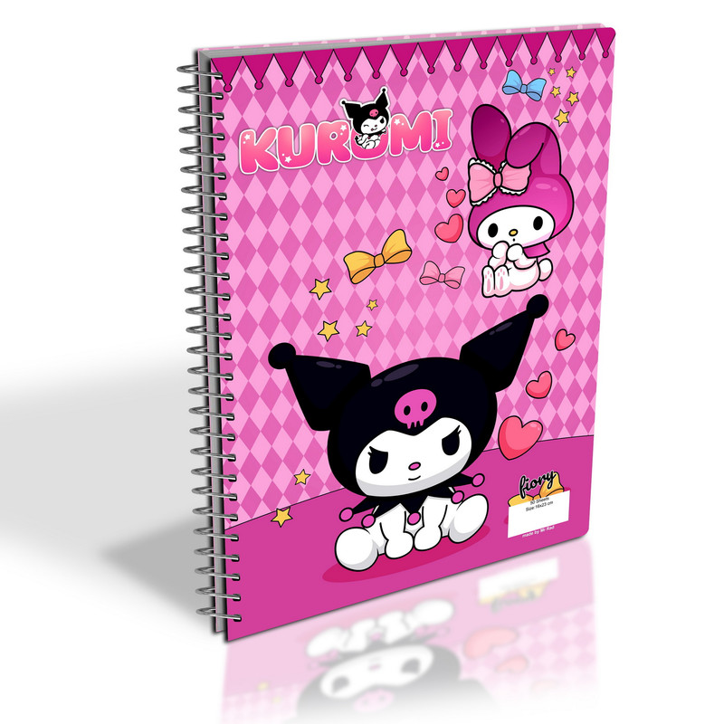 دفتر مشق 50 برگ مستر راد طرح کورومی و ملودی کد fiory 2550