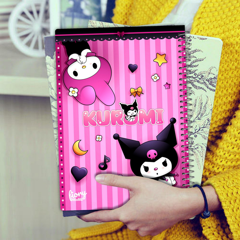 دفتر مشق 50 برگ مستر راد طرح کورومی و ملودی کد fiory 2550